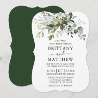 Boda de soporte de vegetación botánica acuarela
