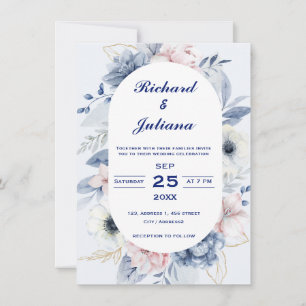 Invitación Boda de toques personalizados