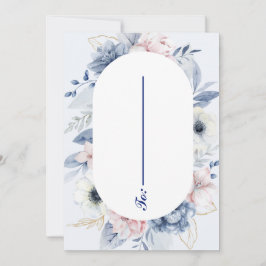 Invitación Boda de toques personalizados envolvente