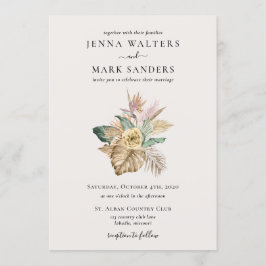 Invitación Boda de Tropics de Oro