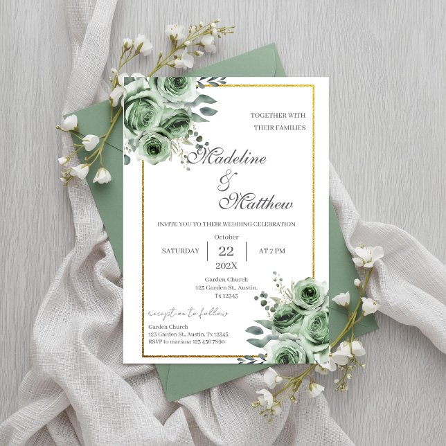 Invitación Boda de vegetación  (Subido por el creador)