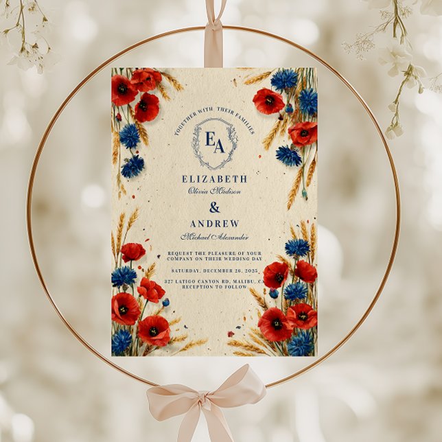 Invitación Boda de verano Boho Countryside (Subido por el creador)