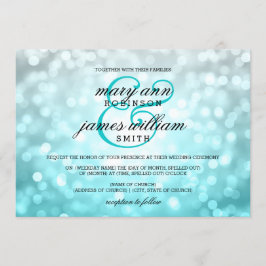 Invitación Boda de verano de Beach Ombre Bokeh