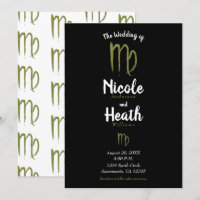 Boda de verano otoño de astrología zodiacal VIRGO