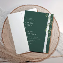 Boda de Verdes Álamo Árbol de Abedul Esmeralda