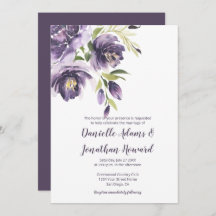 Boda de Verdor de Peonies de Lavanda Púrpura
