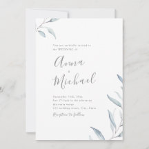 Boda de verdor mínimo azul turbio