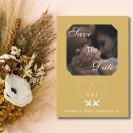 Invitación Boda De Viajes Avión Heart Modern Save The Date