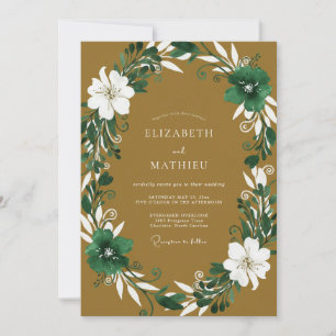 Invitación Boda de Vid Ámbar