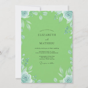 Invitación Boda de Vid de Menta Lima