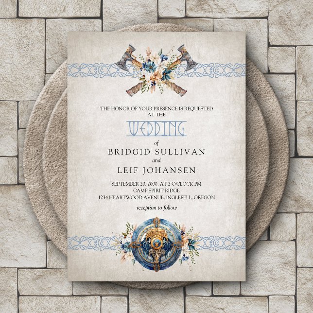 Invitación Boda de Viking (Subido por el creador)