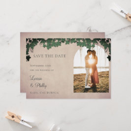 Invitación Boda De Viñetería Salvar La Fecha