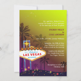 Invitación Boda de Viva Las Vegas