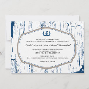 Invitación Boda del Bar Rústico de los Caballos