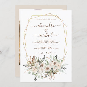 Invitación Boda del Boho Eucalyptus