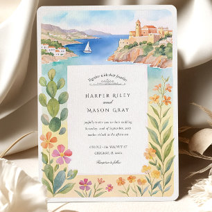 Invitación Boda del Castillo Costero de Ibiza
