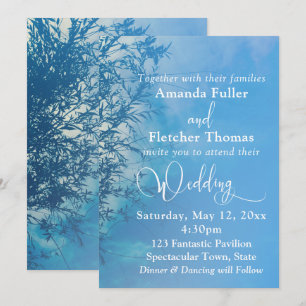 Invitación Boda del cielo sano llorando