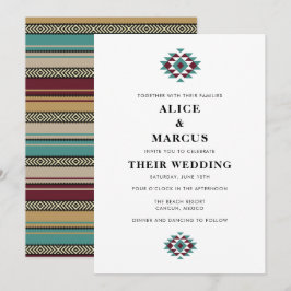 Invitación Boda del desierto del suroeste de verano