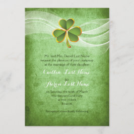 Invitación Boda del Día de San Patricio