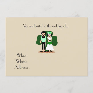 Invitación Boda del Día de San Patrick