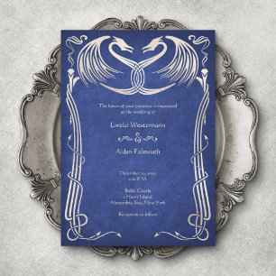 Invitación Boda del Dragón Viking Celtic
