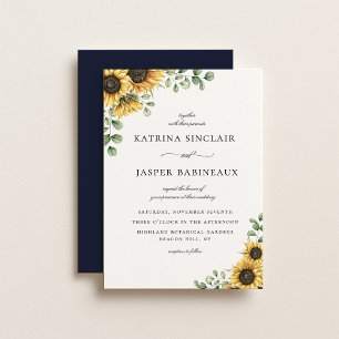 Invitación Boda del Eucalipto de Giro Rústico