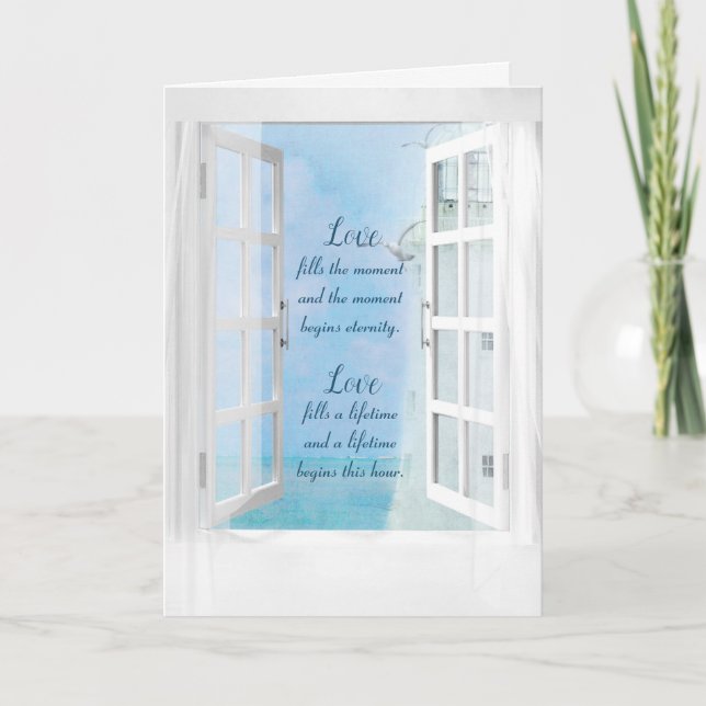 Invitación Boda del faro blanco (Anverso)