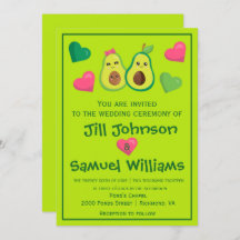 Boda del inconformista del aguacate