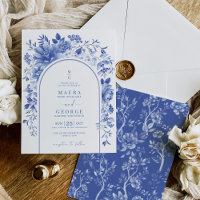 Boda del jardín floral de la Chinoiserie blanca az