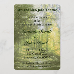 Invitación Boda del lado del país