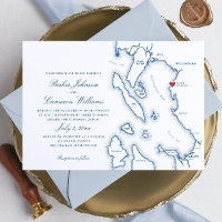 Boda del mapa del año 2000 de Schooner Zodiac Bell