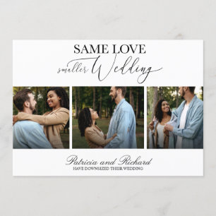 Invitación Boda del mismo amor con reducción de tamaño 3 Foto