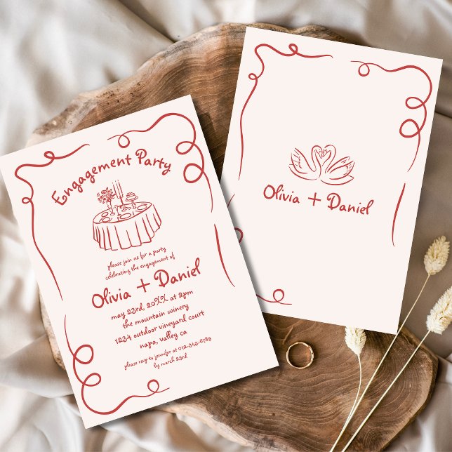 Invitación Boda del Partido de Compromiso Británico (Subido por el creador)