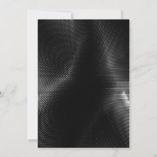 Invitación Boda del patrón de shimmer negro demencial
