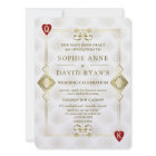 Boda del Póquer del Casino Royale Gatsby de Oro de