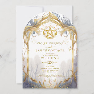 Invitación Boda del portal forestal encantado