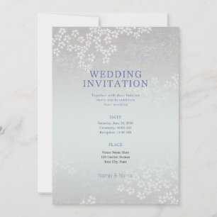 Invitación Boda del río de cerezos japoneses Sakuragawa