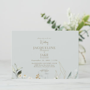 Invitación Boda del sabio ligero de bailes