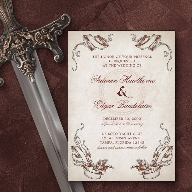 Invitación Boda del tesoro pirata (Subido por el creador)