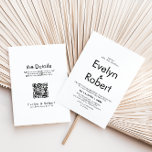 Invitación Boda delantero y trasero formal elegante minimalis<br><div class="desc">Esta minimalista y elegante invitación formal a la boda es perfecta para un boda clásico. El diseño presenta una bonita fuente para embellecer tu evento.</div>