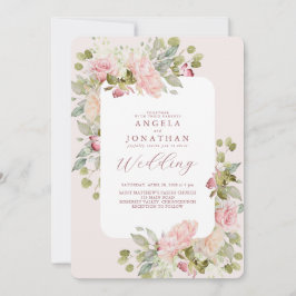 Invitación Boda Delicate Pastel Florals