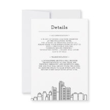 Boda Detroit | Detalles del invitado