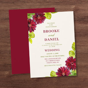 Invitación Boda Diagonal de Margarita de Borgoña en Esquina