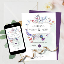 Boda digital o impresión de fragmentos de invierno