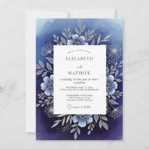 Invitación Boda Divina de Invierno Marina