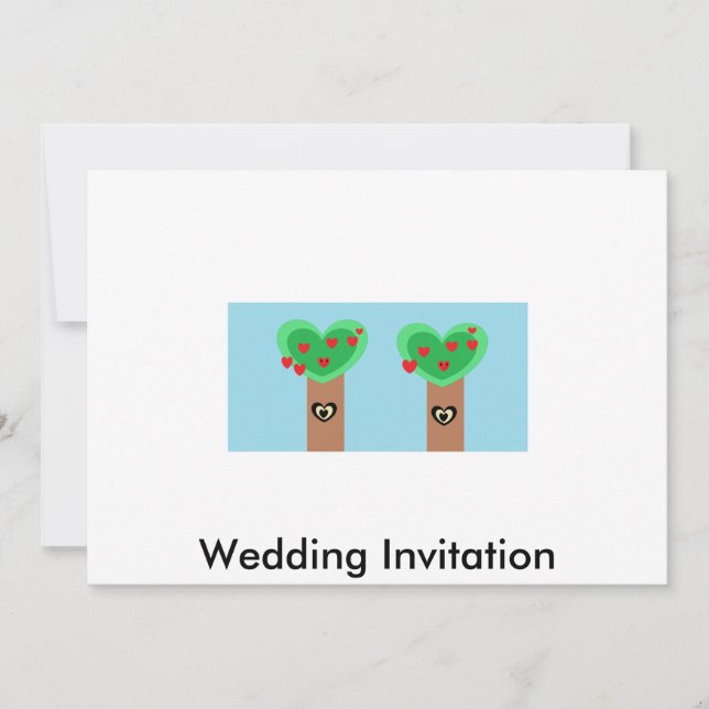 Invitación Boda Eco (Anverso)