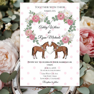 Invitación Boda Ecuestre de Caballo
