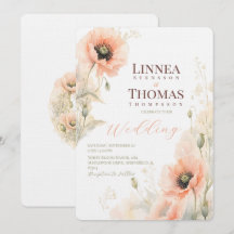 Boda Editorial Elegante Amapola Tono Rosado Suave