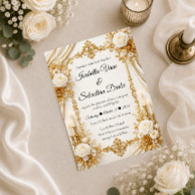 Boda Elegancia Marfil Dorado Atemporal