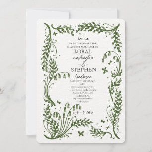 Invitación Boda Elegancia Perenne